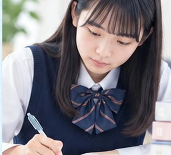 参考書や問題集で自立学習する生徒